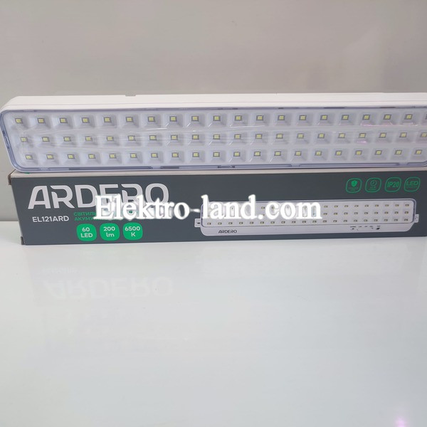 Светодиодный аккумуляторный светильник Ardero EL121ARD 4W 6500К